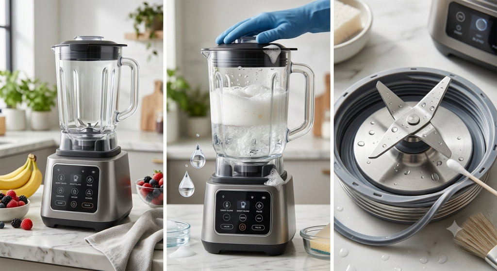 Clean a Cloudy Blender Jar