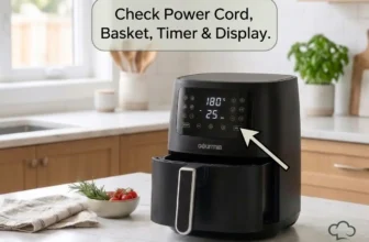 Gourmia Air Fryer Not Powering On