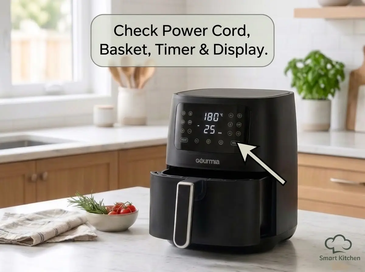 Gourmia Air Fryer Not Powering On