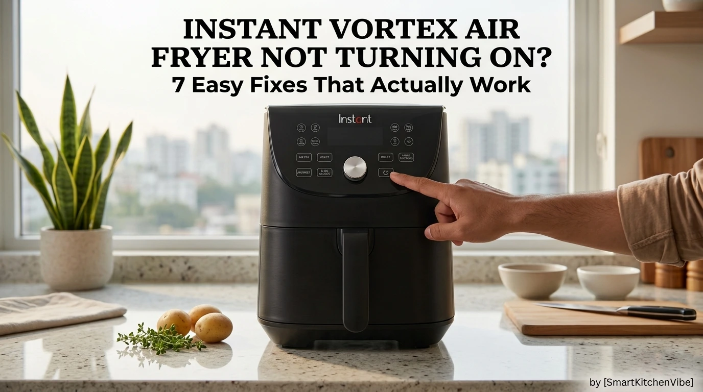 Instant Vortex Air Fryer is not turning on