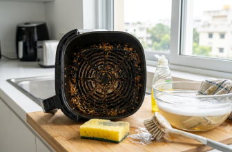 how to clean an air fryer basket