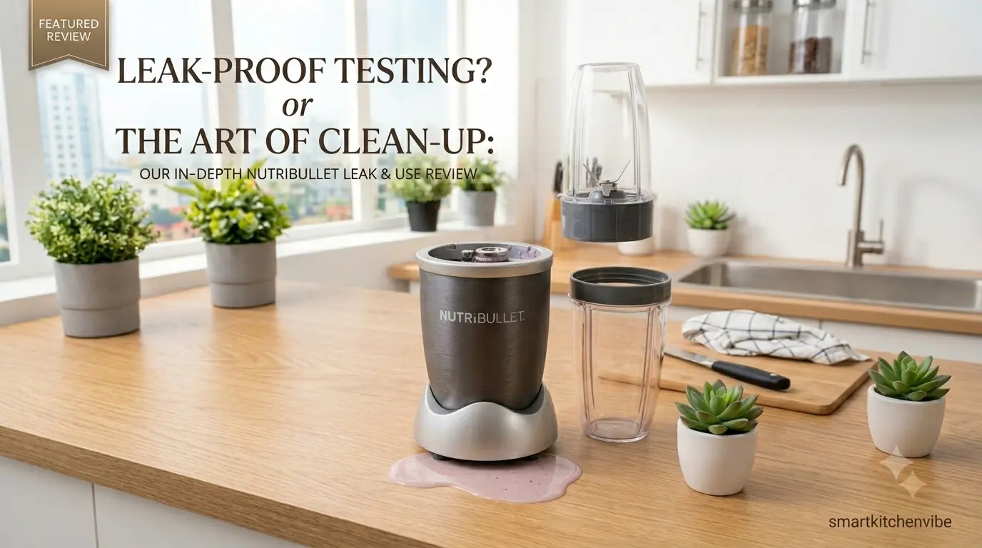 why is my nutribullet leaking from the bottom