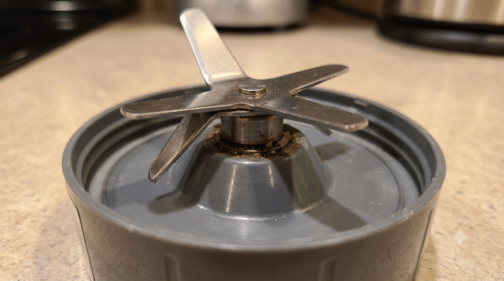 Damaged Blade Bearings