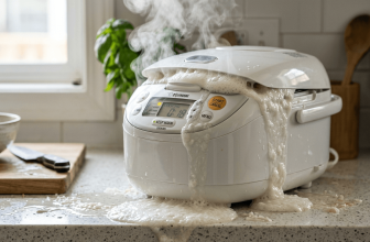 why is my rice cooker boiling over