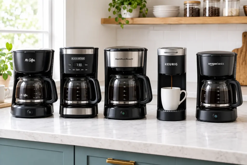 Five budget coffee makers